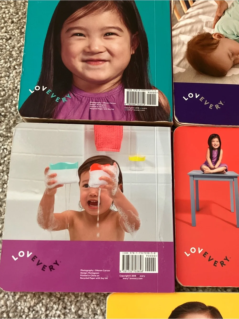 Lovevery Early Learning Board Book Set - Multicolor
